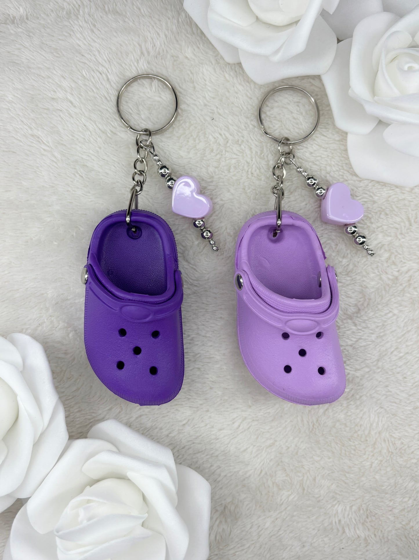 Porte clés Chaussures Violet